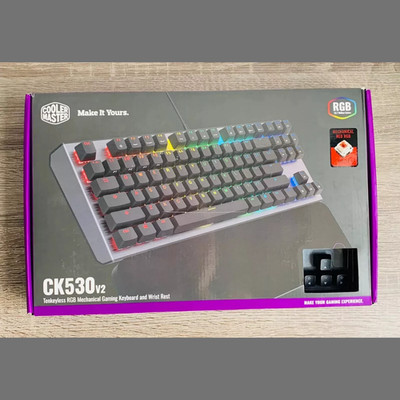 Cooler Master CK530 V2 Mechanische Gaming-Tastatur, französische Version