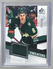 Zeev Buium 2025 Upper Deck SP Game Used #RS-ZB Rookie Sweaters Patch RC /299