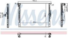 F�r NISSENS 606513 HEATSINK