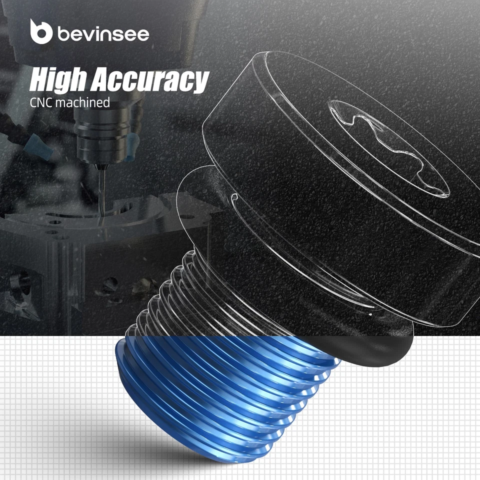 Aluminium Coolant Bleed Vent Valve Screw For BMW E82 E88 E36 E46 E90 E85 E86 E89 - Image 4 of 4