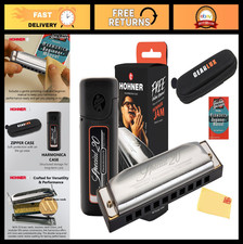 Key of C Harmonica Bundle with Zip Case, Manual  Polishing Cloth - Special 20