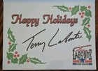 Lot TERRY LABONTE NASCAR Memorabilia Hats, Signed XMAS Card, Cards, Press Passes — photo 10