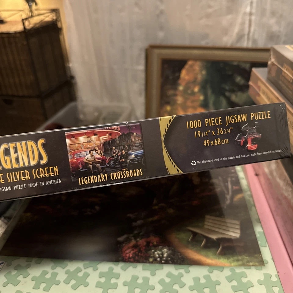 Leyendas de la Pantalla Plata 1000 Rompecabezas Piezas Maestras Elvis Marilyn NUEVO Foto 2 de 4