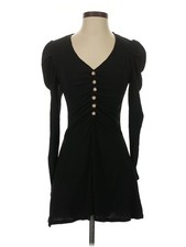 Cider Women Black Casual Dress S