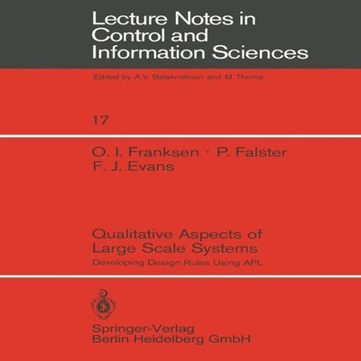 Qualitative Aspects of Large Scale Systems Developing Design Rule