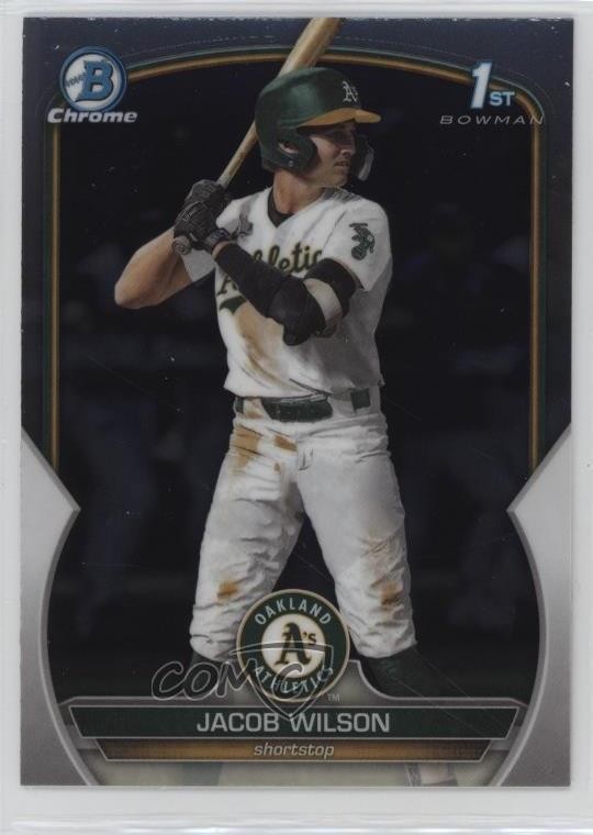 2023 Bowman Draft Chrome Jacob Wilson #BDC-121 12g7