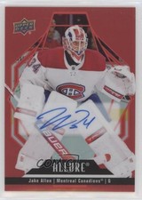 2022-23 Upper Deck Allure Red Rainbow Auto Jake Allen #15 Auto 05jo