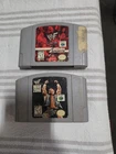 Nintendo 64 2 Game Wrestling Lot Tested WWF Attitude & WWF War Zone
