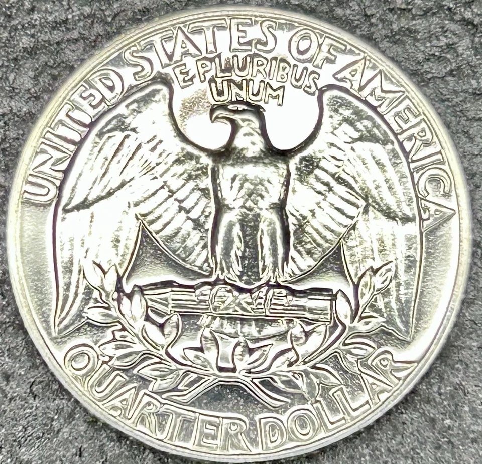 1960 Proof Washington 90% Silver Quarter ~ DDR FS-801 - Image 2 of 4