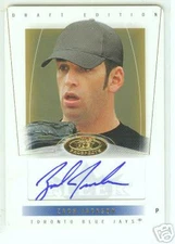 Zach Jackson Texas Rangers 04 Fleer Hot Prospects D/C R/C