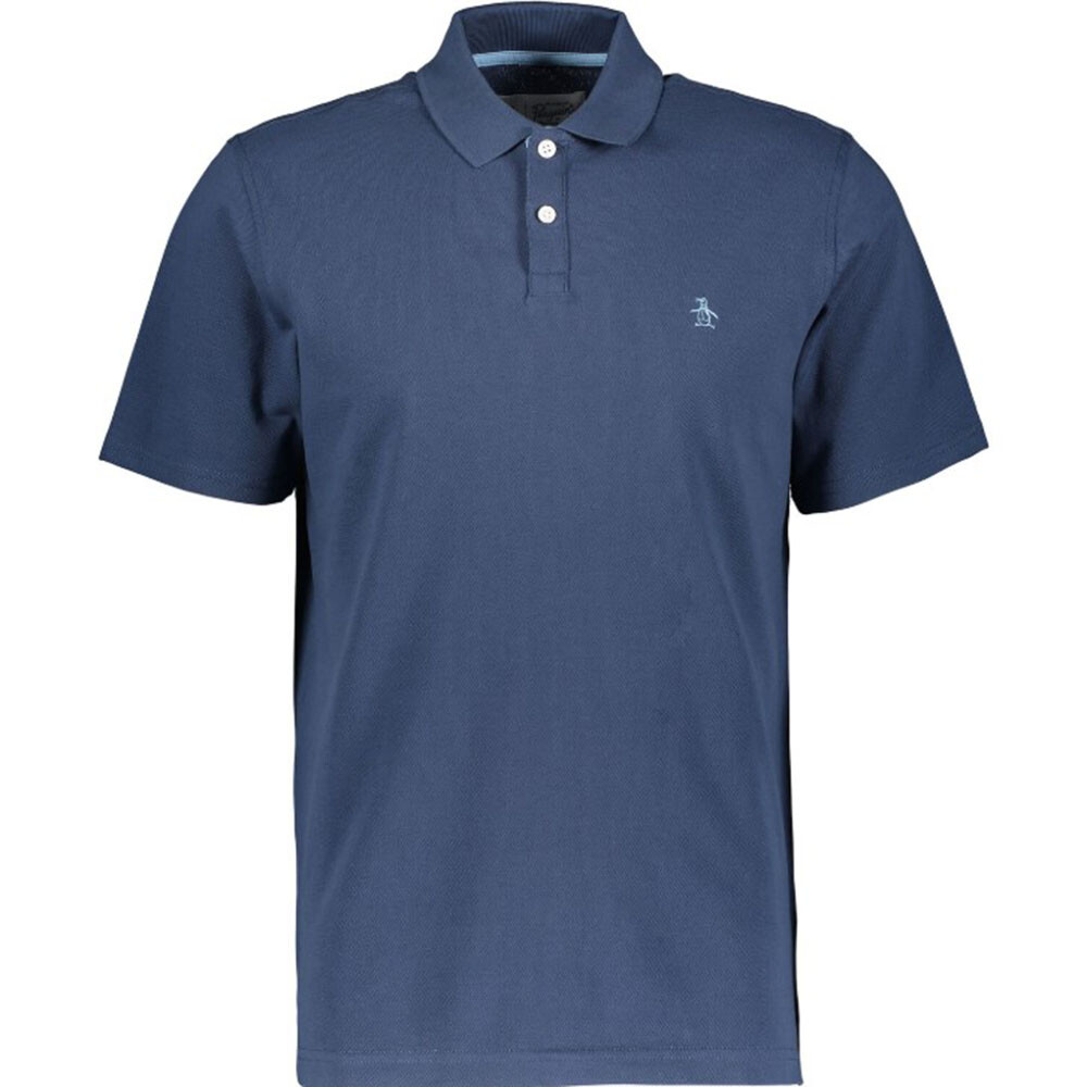 Original Penguin Dark Blue Polo Shirt. Size Small . RRP £54.99.