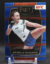 2022 Panini Select Concourse Blue Parallel Michelle Waterson #30 UFC Strawweight
