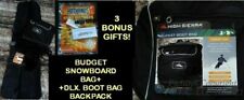 NEW DELUXE HIGH SIERRA SNOWBOARD SLEEVE/BAG  BOOT BAG COMBO-COLOR CHOICES