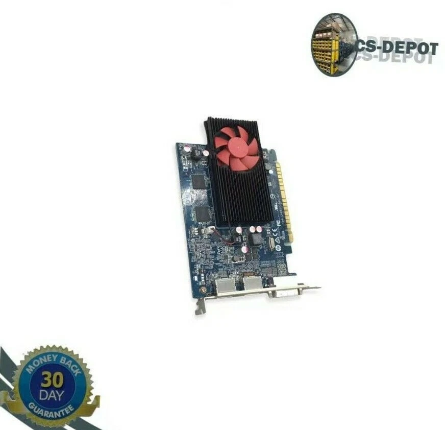 HP AMD RADEON R9 350 2GB 802317 001 DP DVI I FULL HEIGHT Video