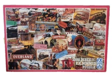 All Aboard 1000 Piece F.X. Schmid Jigsaw Puzzle 1992 With Puzzle Finish-S3