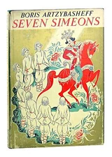 Boris Artzybasheff / Seven Simeons / Junior Literary Guild Edition, 1937