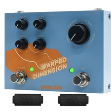 SONICAKE Warped Dimension Digital Modulation Guitar Effects Pedal 4 Modes Pedals
