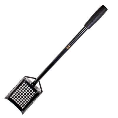 Extended Mild Steel Sand Scoop - Black Ada