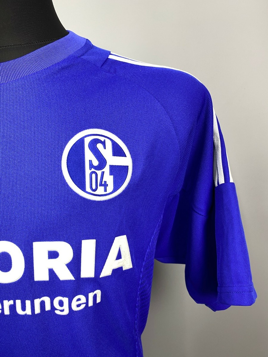 SCHALKE 2002 2004 THON HOME SHIRT FOOTBALL SOCCER JERSEY ADIDAS