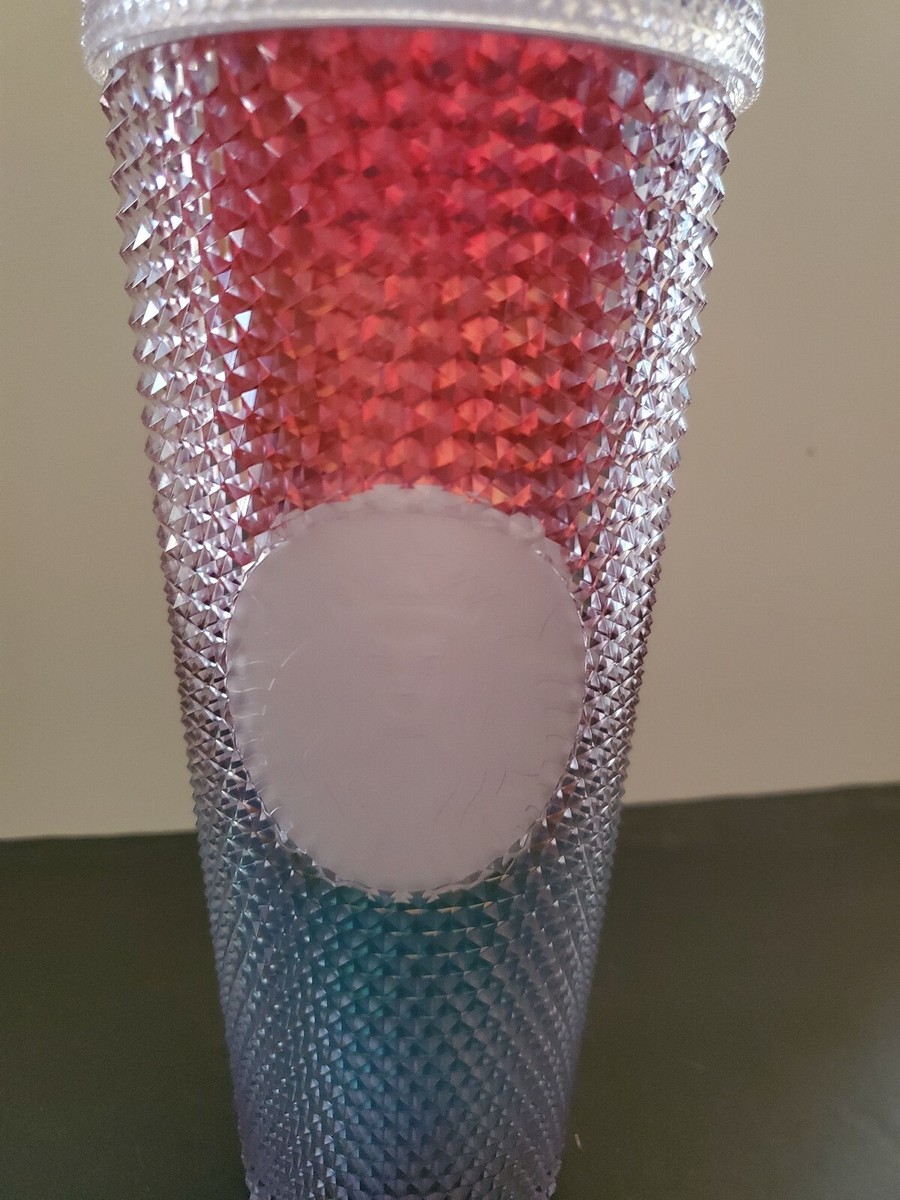 starbucks limited edition Pride collection Rainbow studded tumbler