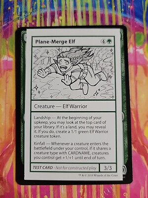 MTG: Plane-Merge Elf - Mystery Booster Test Card - Non Foil - Near Mint