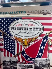 War Between the States View Master S5 Packet 1960s