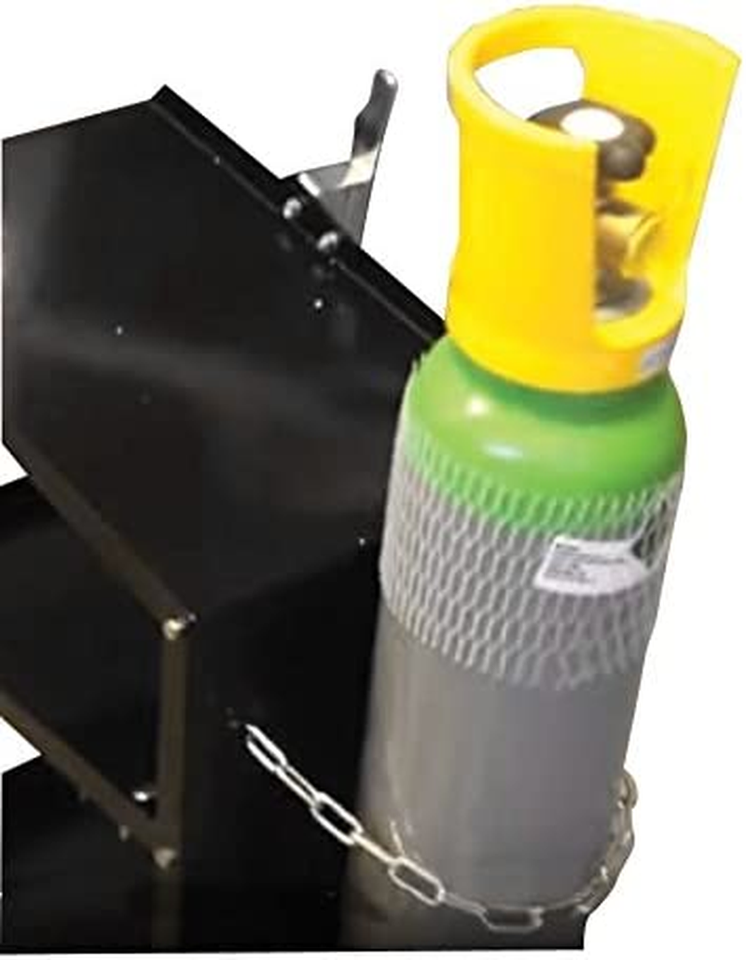 W53992 Universal Mobile Welding Cart with Storage Trays on Wheels for