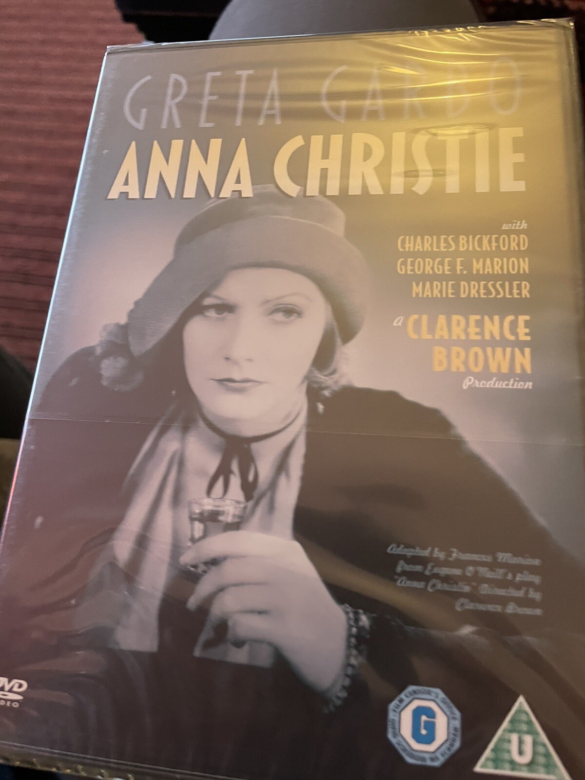 Anna Christie (DVD) Greta Garbo, Charles Bickford,  New and Sealed