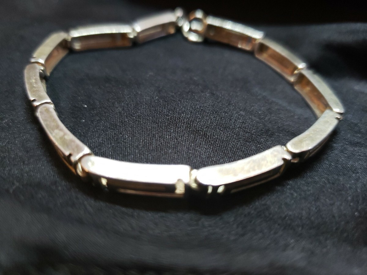 Vintage Artisan Solid Sterling Silver .925 Mexico Heavy Vintage Artisan Solid Sterling Silver .925 Mexico Heavy
