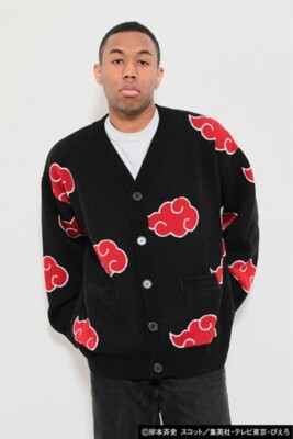 NARUTO ナルト　R4G 暁　ニット　カーディガン　XL yayaggi Naruto Shippuden Akatsuki Model Cardigan Size L R4G | eBay