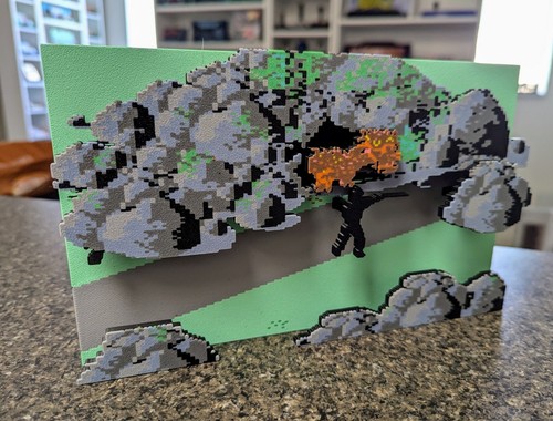 Pixel Memories The Last Ninja diorama C64 Commodore 64 - Picture 2 of 3