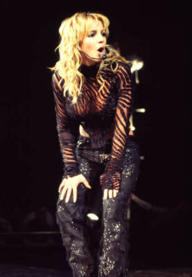 Britney Spears performs, during her 'Dream Within a Dream' tour, at Old Photo 4