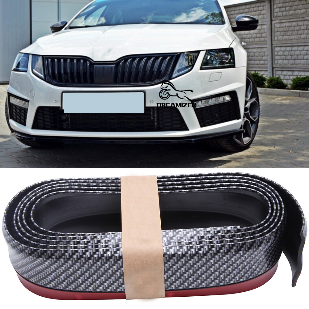 DOKRIN Frontspoiler Set - 6-teiliger Carbon Look Spoiler Für Auto Tuning