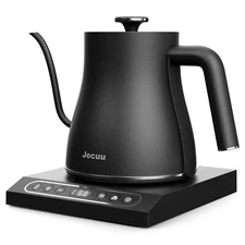 Gooseneck Electric Pour Over Kettle With Temperature Control Tea & Pour Over Cof