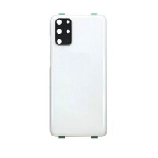 Back White Glass Cover With Camera Lens For Samsung Galaxy S20 Plus