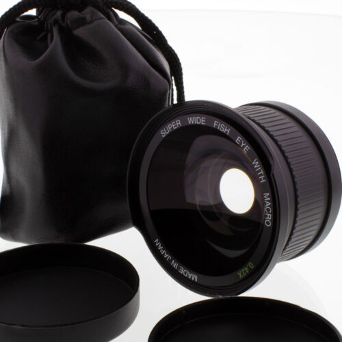 Wide angle .42X Fisheye Lens for Nikon DSLR Camera D7000 D5100 D5000 D3100 D3000 - Picture 1 of 1