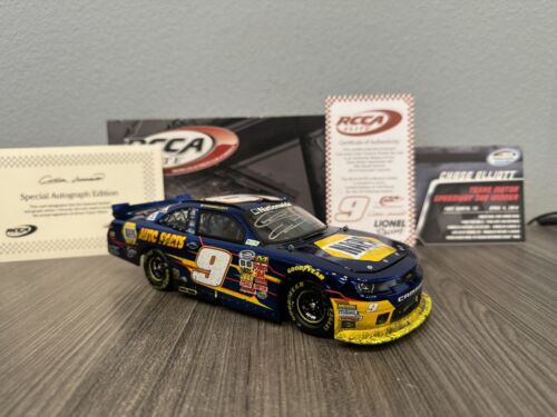 RARE 2014 Chase Elliott #9 NAPA Texas Win Signed Elite Color Chrome 1:24 ARC MIB - Picture 4 of 12