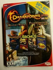 Drakensang RPG Pack River of Time Phileassons Secret & 4 Bonus PC Games NEW!