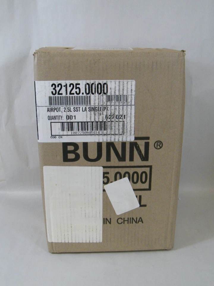 BUNN AIRPOT 32125.0000 2.5 L 不锈钢 — 第 2/4 张图片