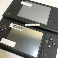 Nintendo DSi DS System Tempered Glass Dual Screen Protector Clear Film UK Cover