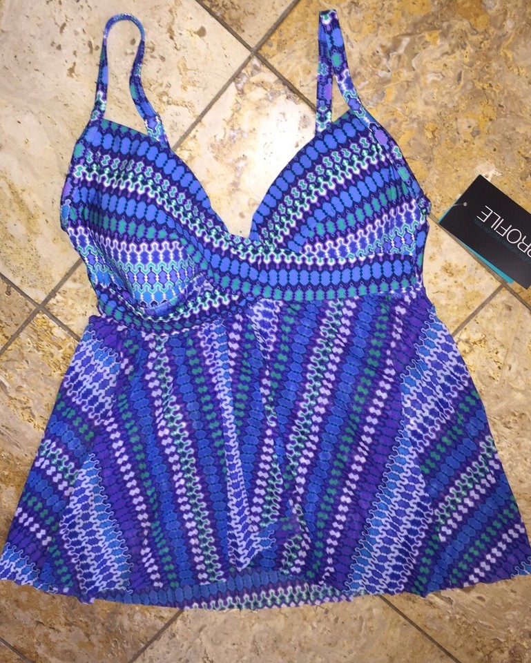 Débardeur en lin col américain - bleu - - 5.00