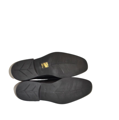 New! Bruno Magli RAGING LEATHER SLIP-ON BLACK LEATHER Loafer 