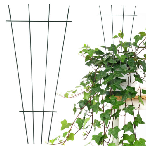 2Pcs Plant Trellis Iron Plant Climbing Trellis Metal Garden Trellis Vine MelGY