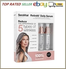 SeroVital RetinAll Daily Serum, Potent Retinoid Compound 1.0 Oz, 2-pack