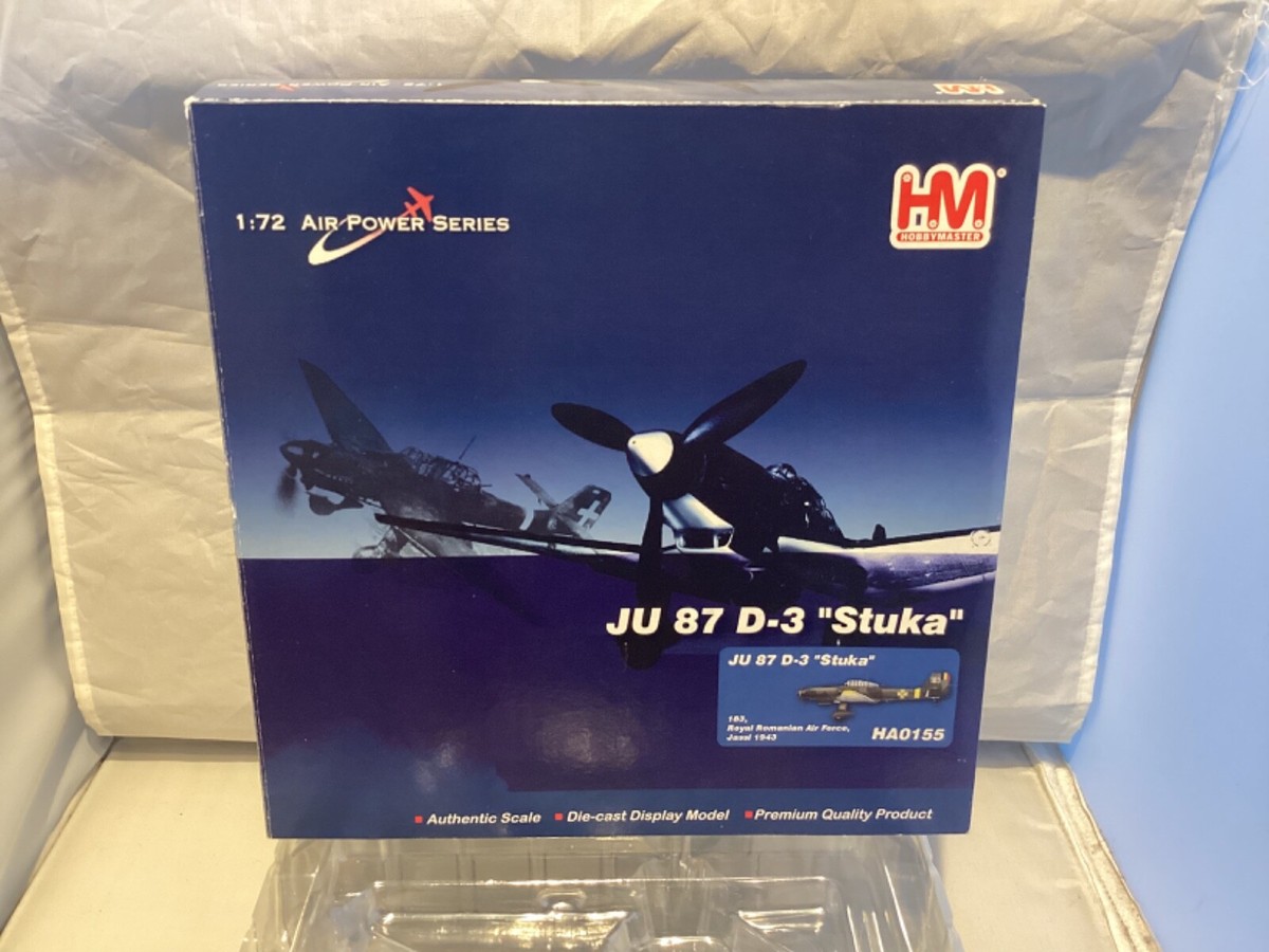 Hobbymaster HA0155 – Junkers Ju 87 D-3 Stuka Royal Romanian Air Force 1/72