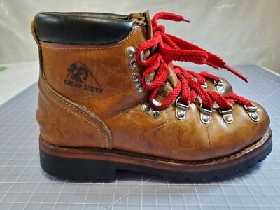 Vintage Matterhorn Hiking Mountaineering 6.5 Rare Taiwan ROC Leather Gorpcore Matterhorn Men main image 4