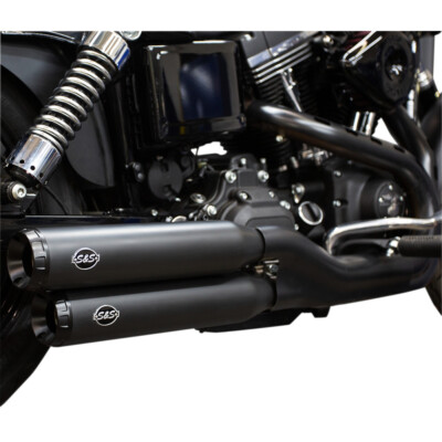 S&S Cycle Grand National Mufflers - Ceramic Black | 550-0725 | eBay