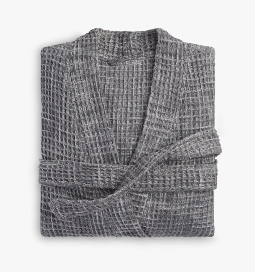 Parachute NWT Waffle Robe in Grey Unisex size Medium eBay