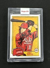 2021 Topps PROJECT 70 card #563 - 1981 Joey Votto by Blake Jamieson REDS SP/1156