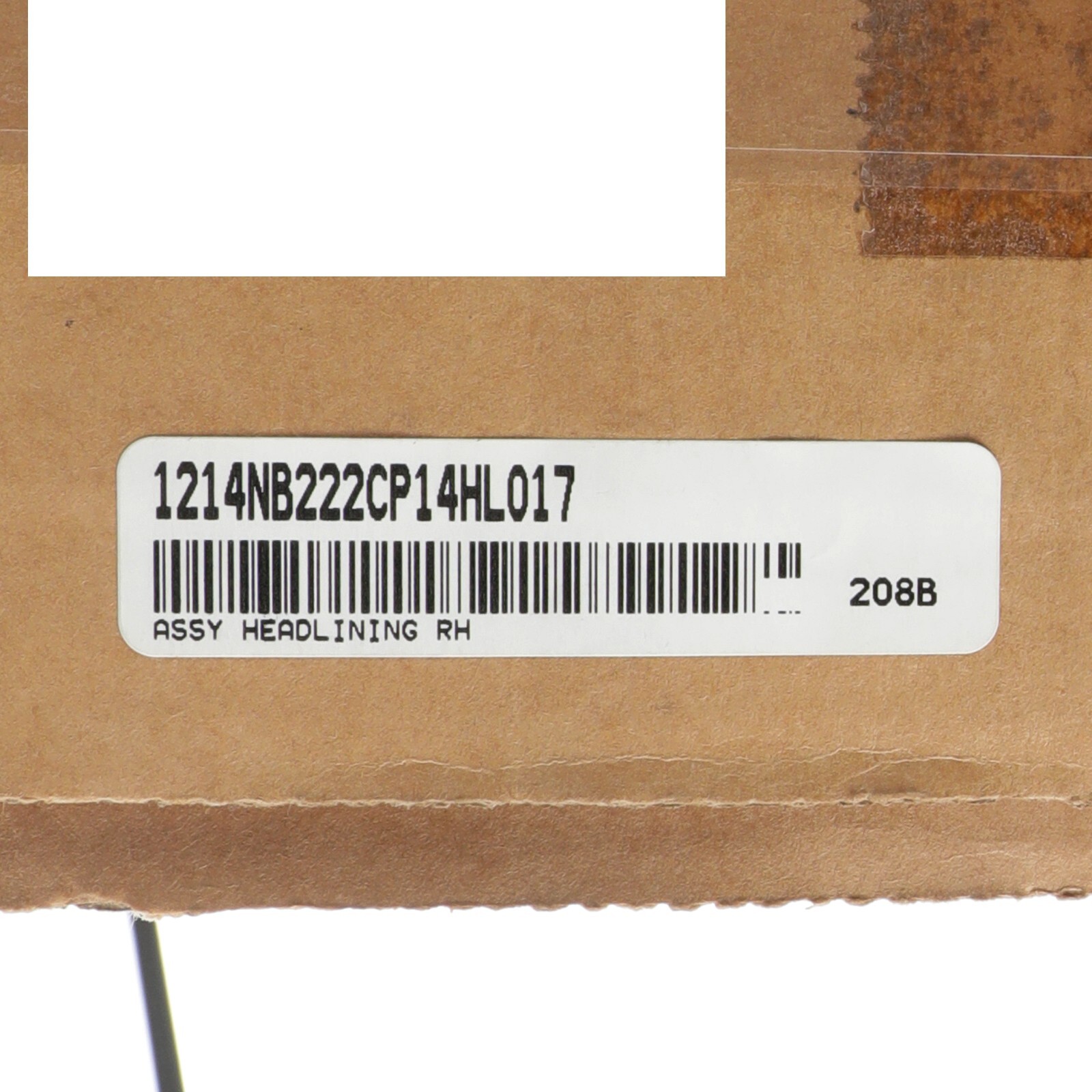 GENUINE MCLAREN HEADLINING RIGHT OEM NEW 1214NB222CP14HL017